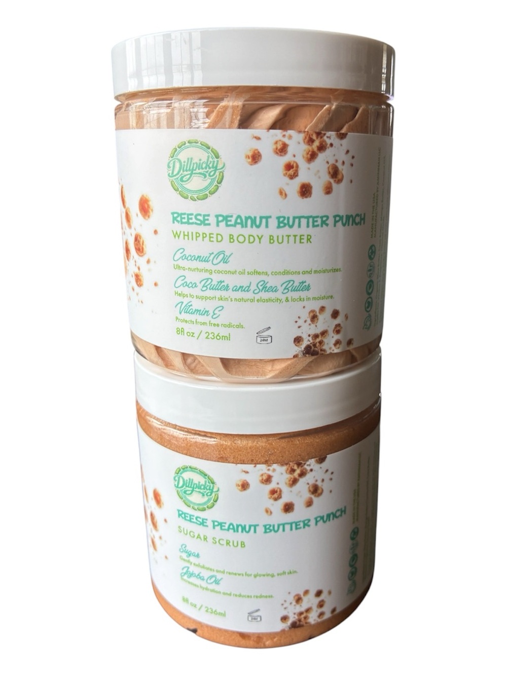 Reese Peanut Butter Punch Whipped Body Butter & Sugar Scrub